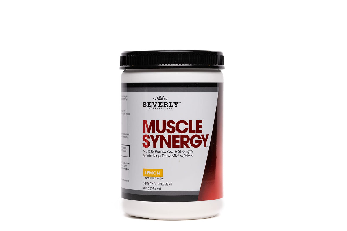 Beverly International Muscle Synergy Lemon Powder - 14.3 oz
