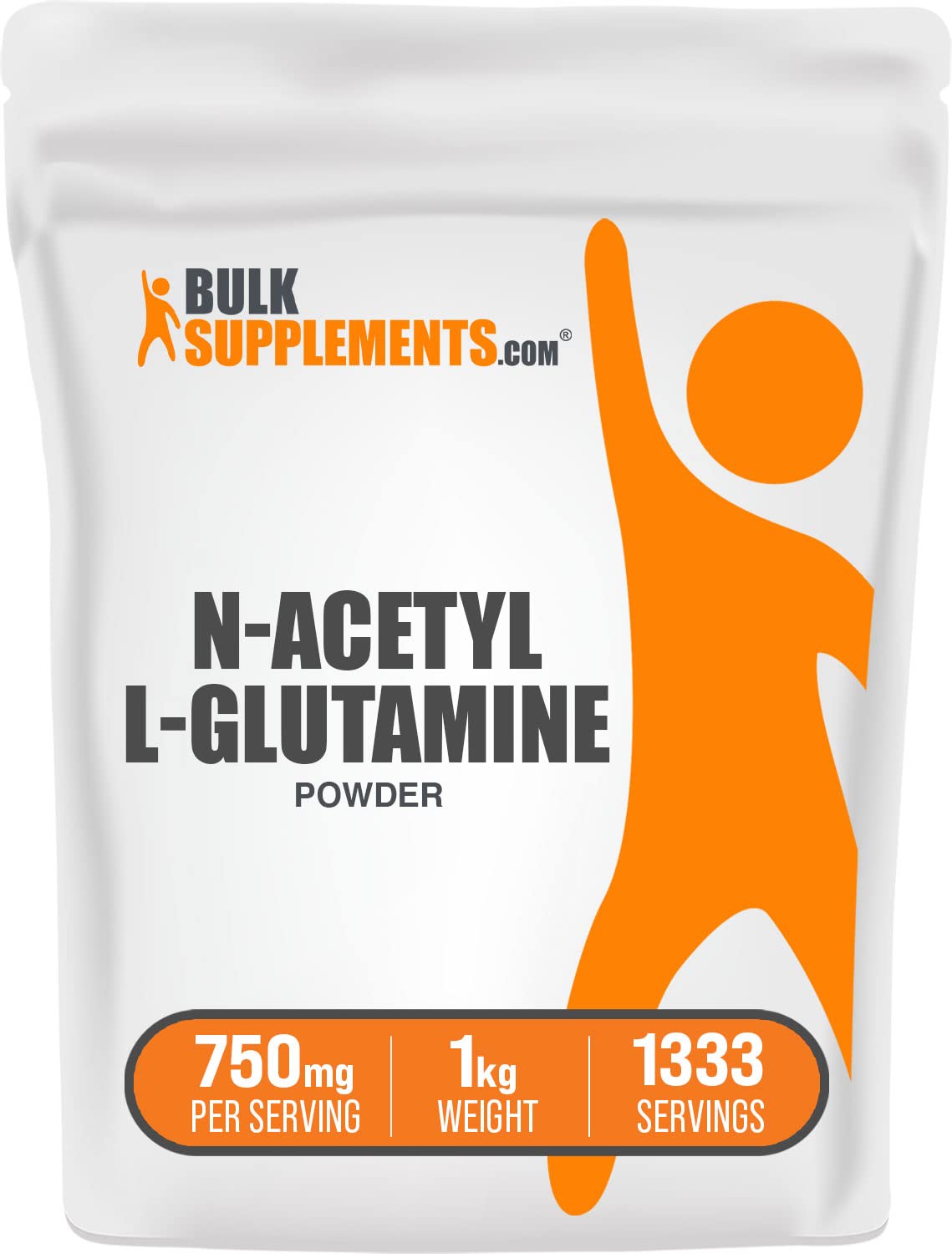 BulkSupplements.com N-Acetyl L-Glutamine, NALG Powder