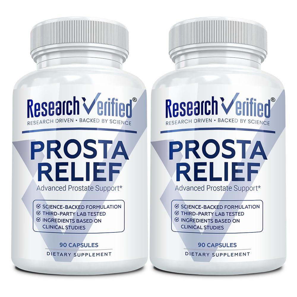 Research Verified Prosta Relief Saw Palmetto - 180 Capsules