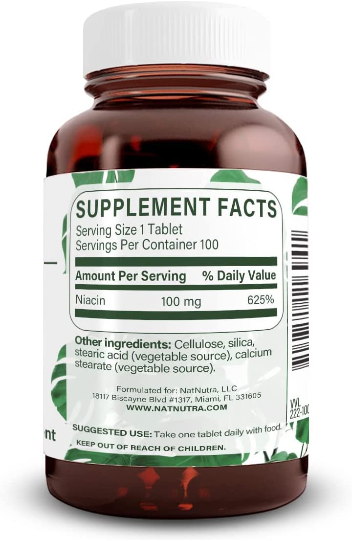Natural Nutra Niacin 100 mg Parent