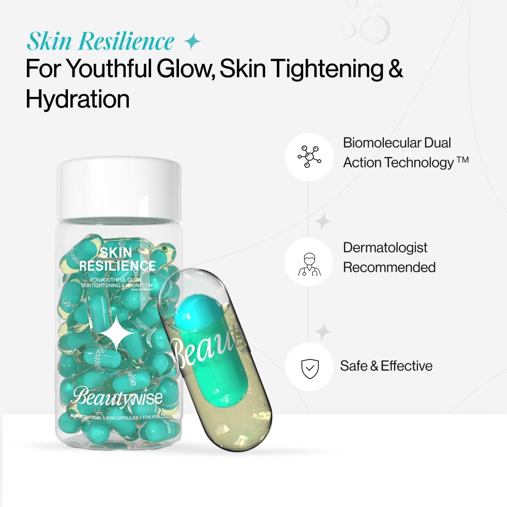 Beautywise Skin Resilience Capsules with Ceramides & Hyaluronic Acid - image 2