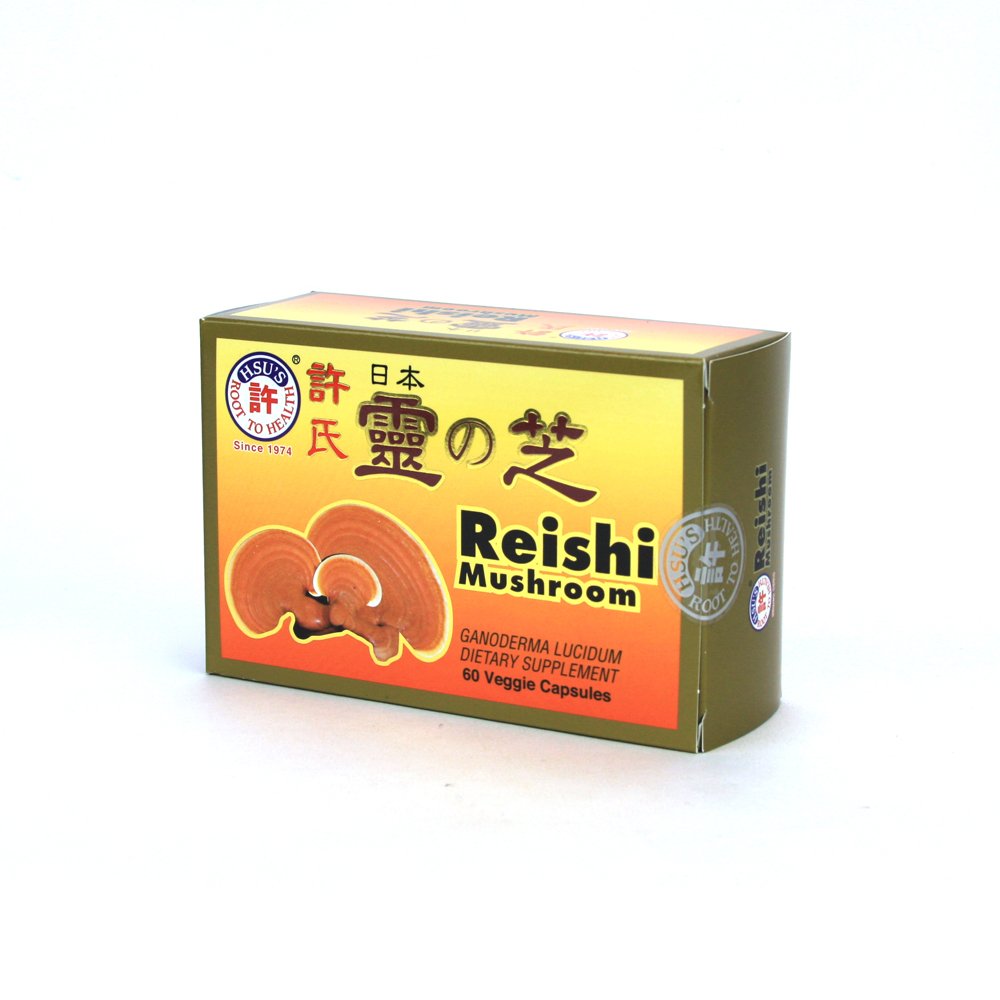 Hsu's Ginseng Japanese Reishi Mushroom Capsules