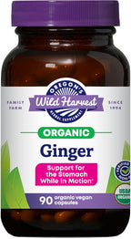 Oregon's Wild Harvest Organic Ginger 1000 mg - 90 Capsules