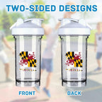 generic 18 Ounce Shaker Cup,Fashion Theme Pattern Shaker Bottle