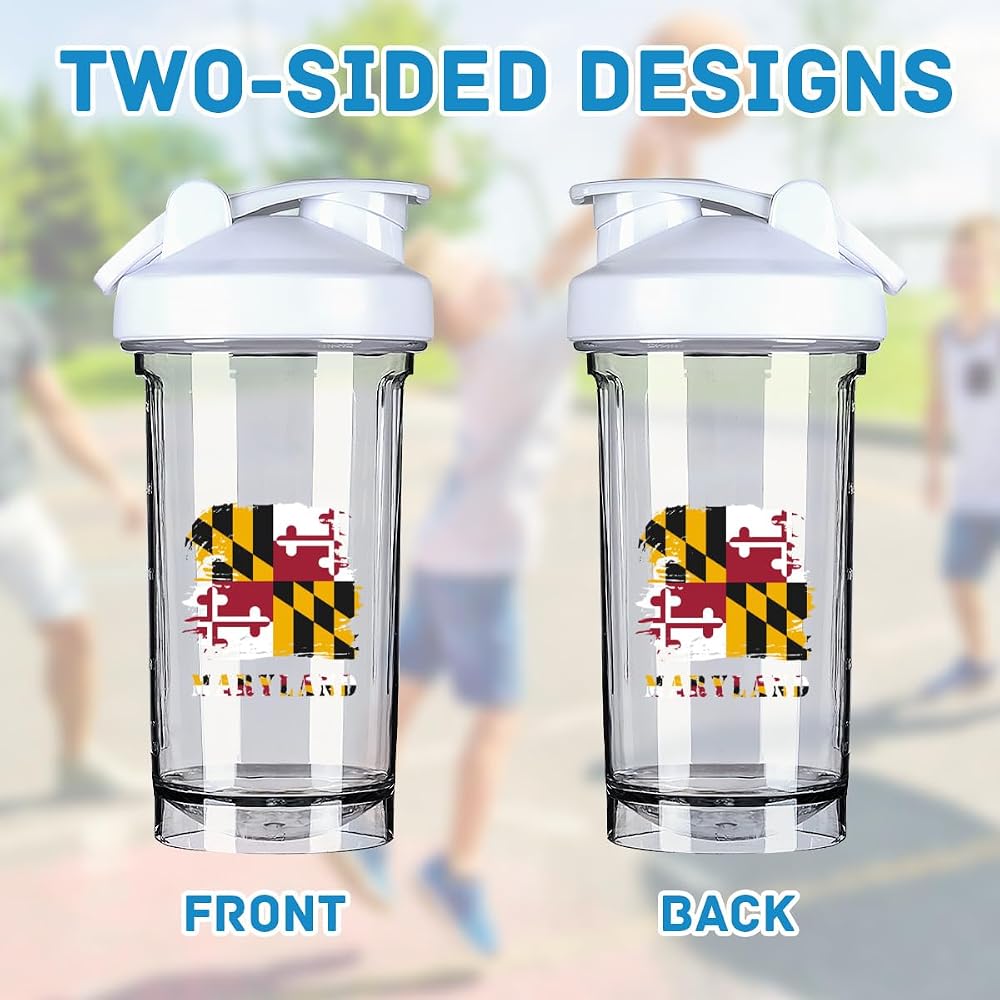 generic 18 Ounce Shaker Cup,Fashion Theme Pattern Shaker Bottle