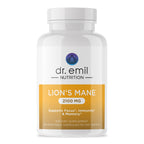 Dr. Emil Organic Lion's Mane Mushroom Supplement - 90 Capsules