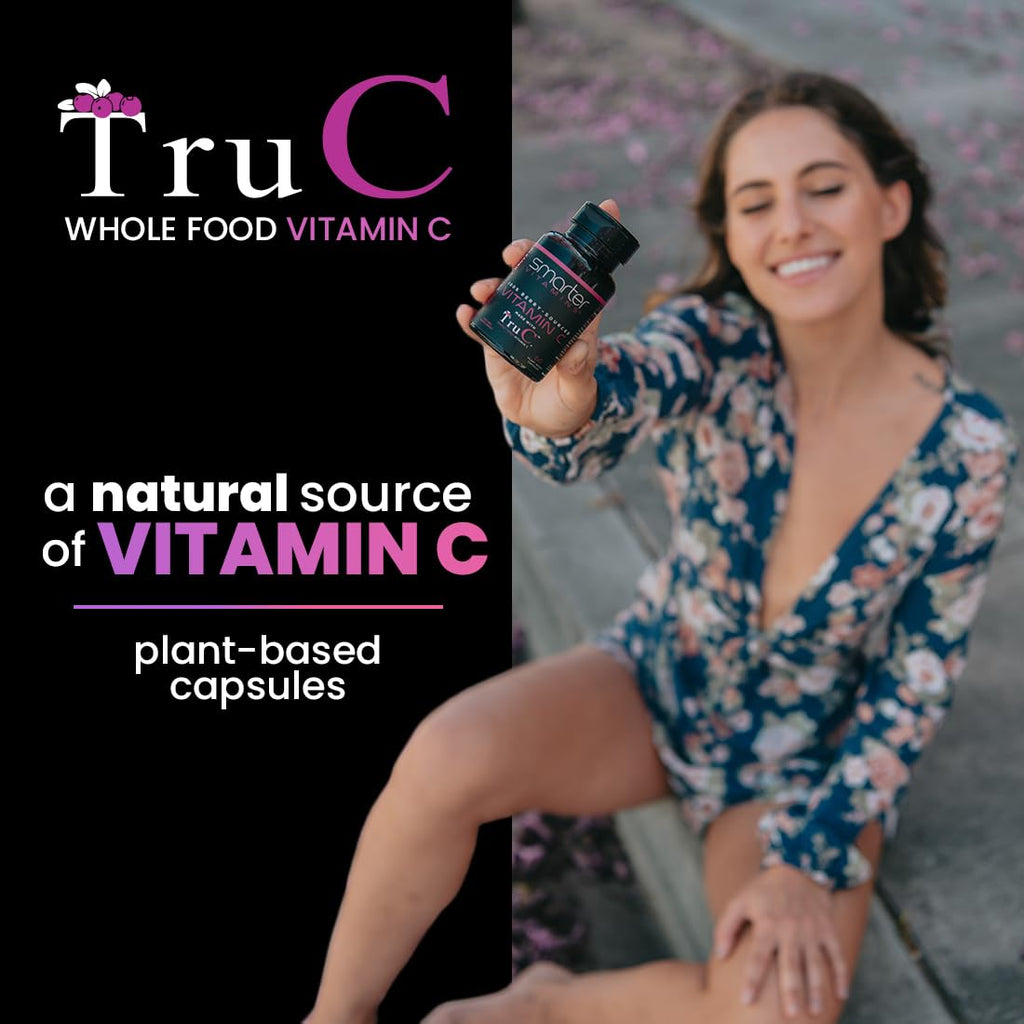 SmarterVitamins Raw Whole Food Vitamin C Natural Immune Support from