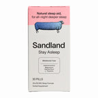 Sandland Stay Asleep Natural Sleep Supplement - 30 Capsules