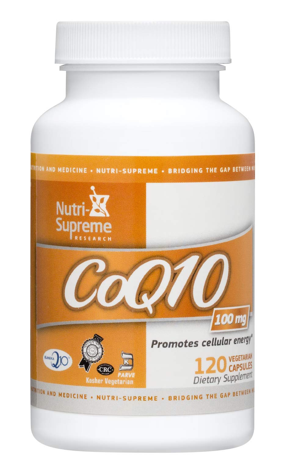 Nutri-Supreme Research Coenzyme Q-10 100 mg - 120 Vegetarian Capsules