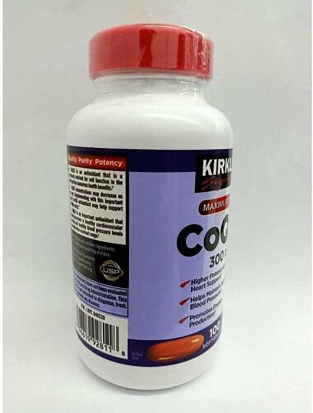 Kirkland Signature CoQ10 300mg - 100 Softgels - image 5
