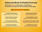 Saffron Health Sciences Crocin Brain Supplement for Memory & Focus - 60 Tablets - image 4