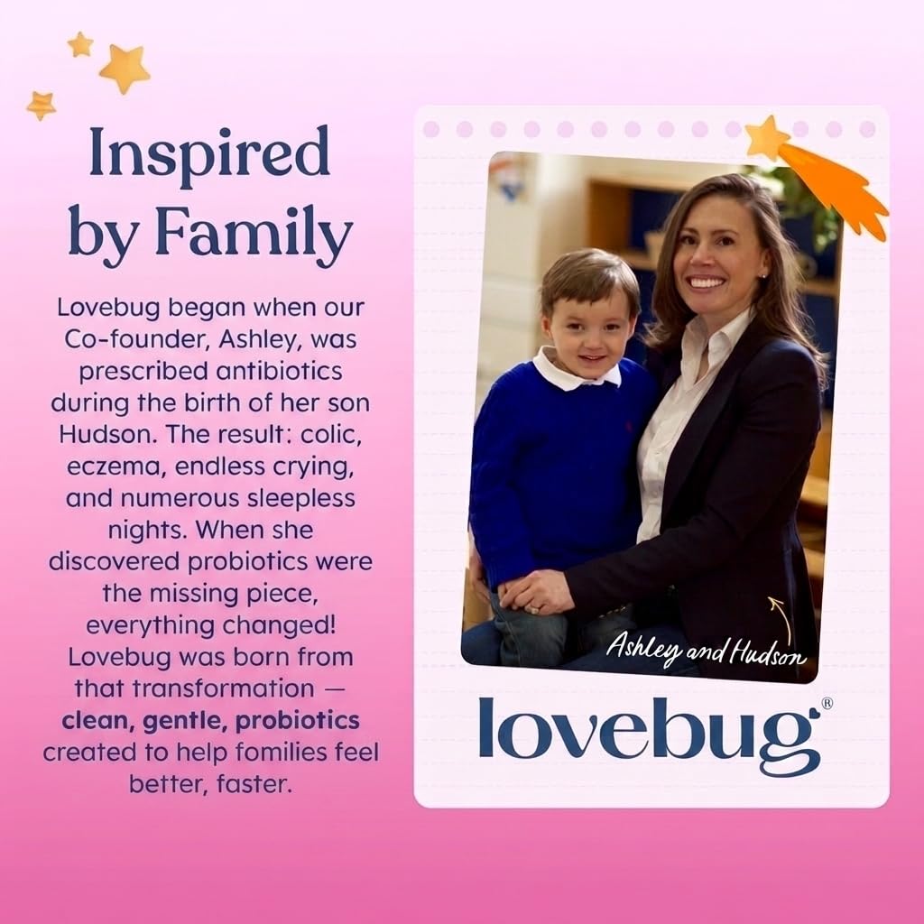 LOVEBUG Prenatal Probiotic 20 Billion CFU - 30 Capsules - image 6