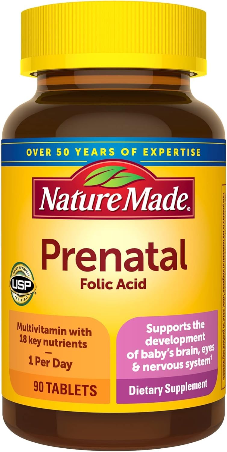 Nature Made Prenatal Multi with Folic Acid - 270 Tablets