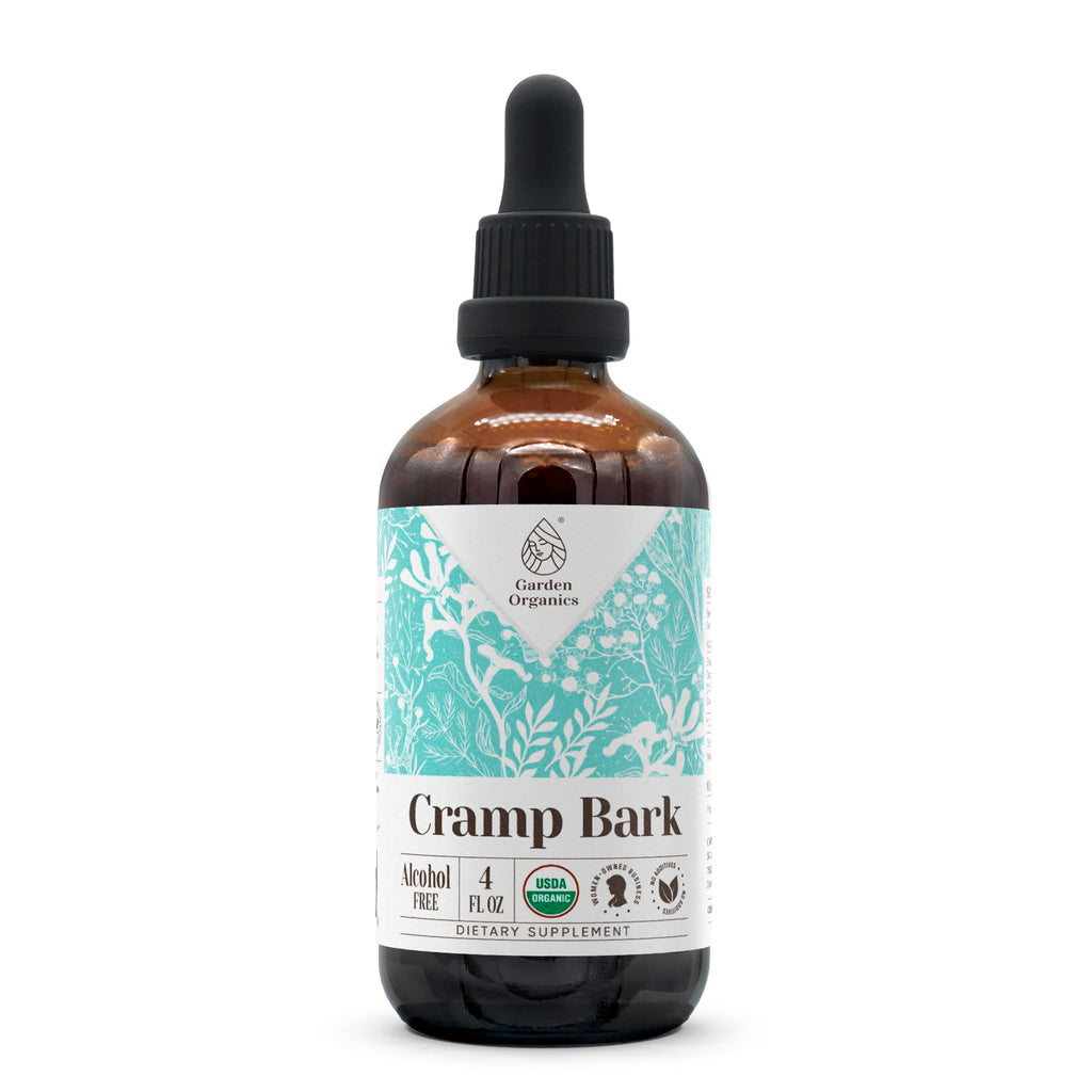 Garden Organics Cramp Bark Alcohol-Free Natural Tincture Extract