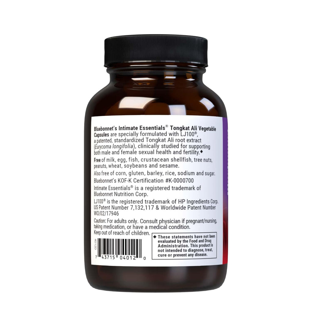 BlueBonnet Intimate Essentials LJ100 Vegan Capsules - 60 Count - image 9