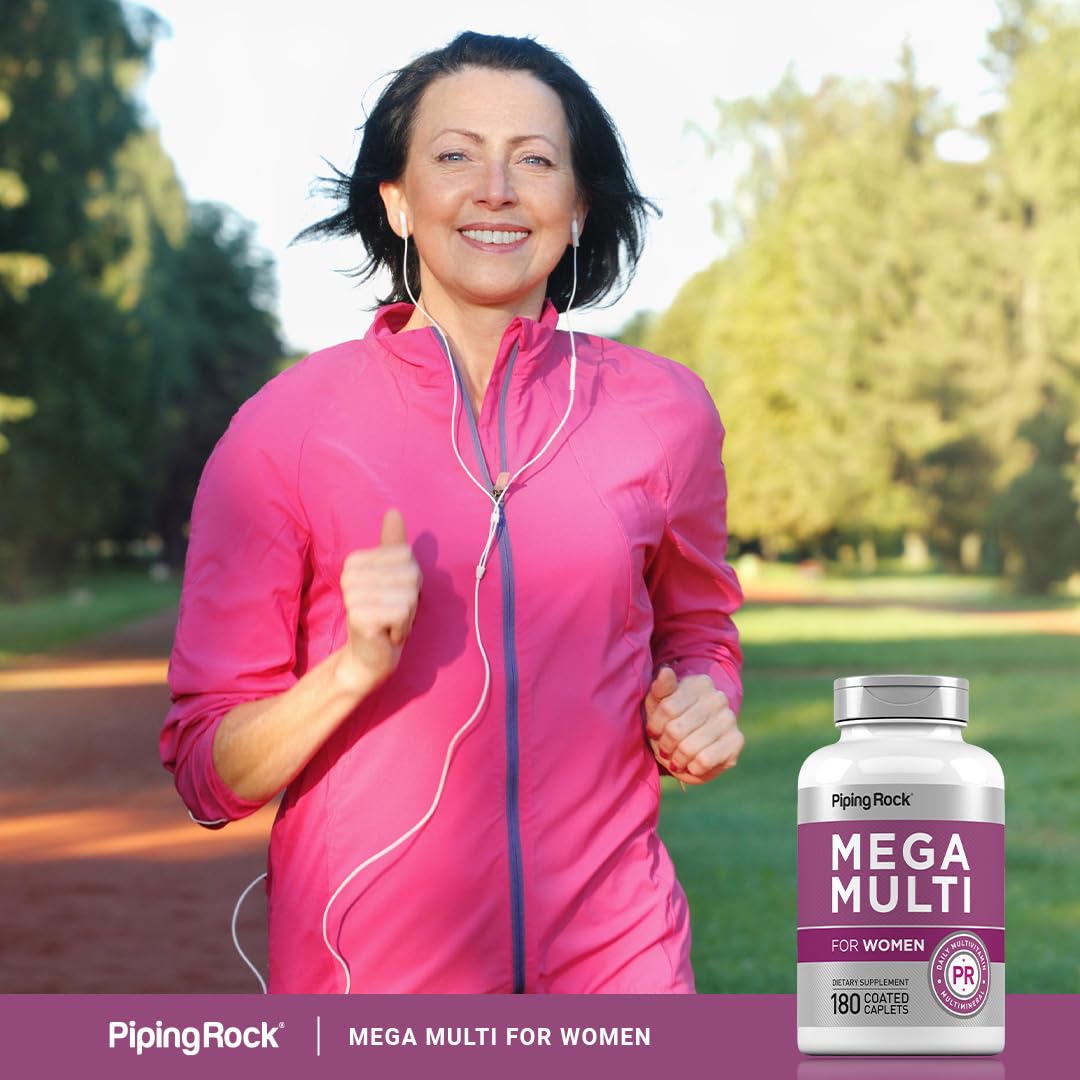 Piping Rock Multivitamin for Women - 180 Caplets - image 6