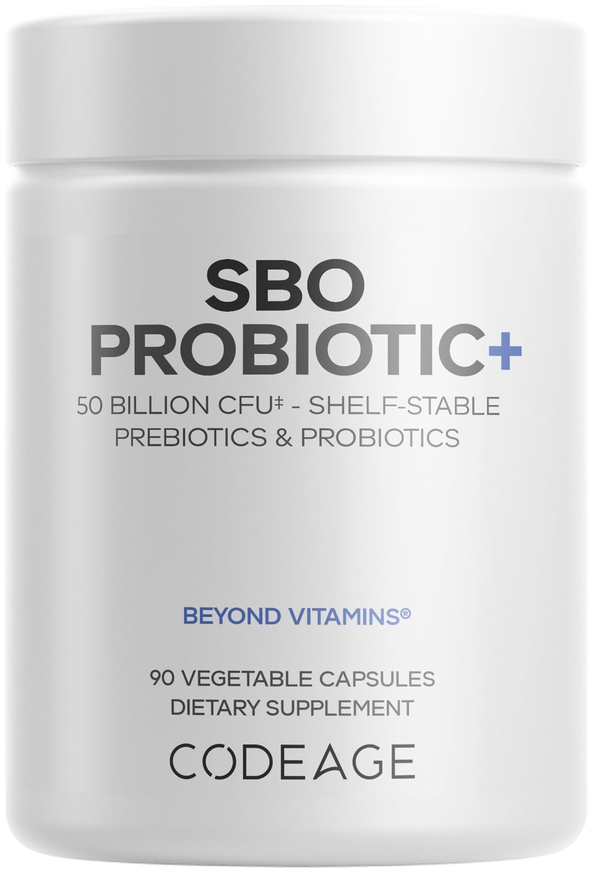 Codeage SBO Probiotics 50 Billion CFUs Multi-Strain - 90 Capsules