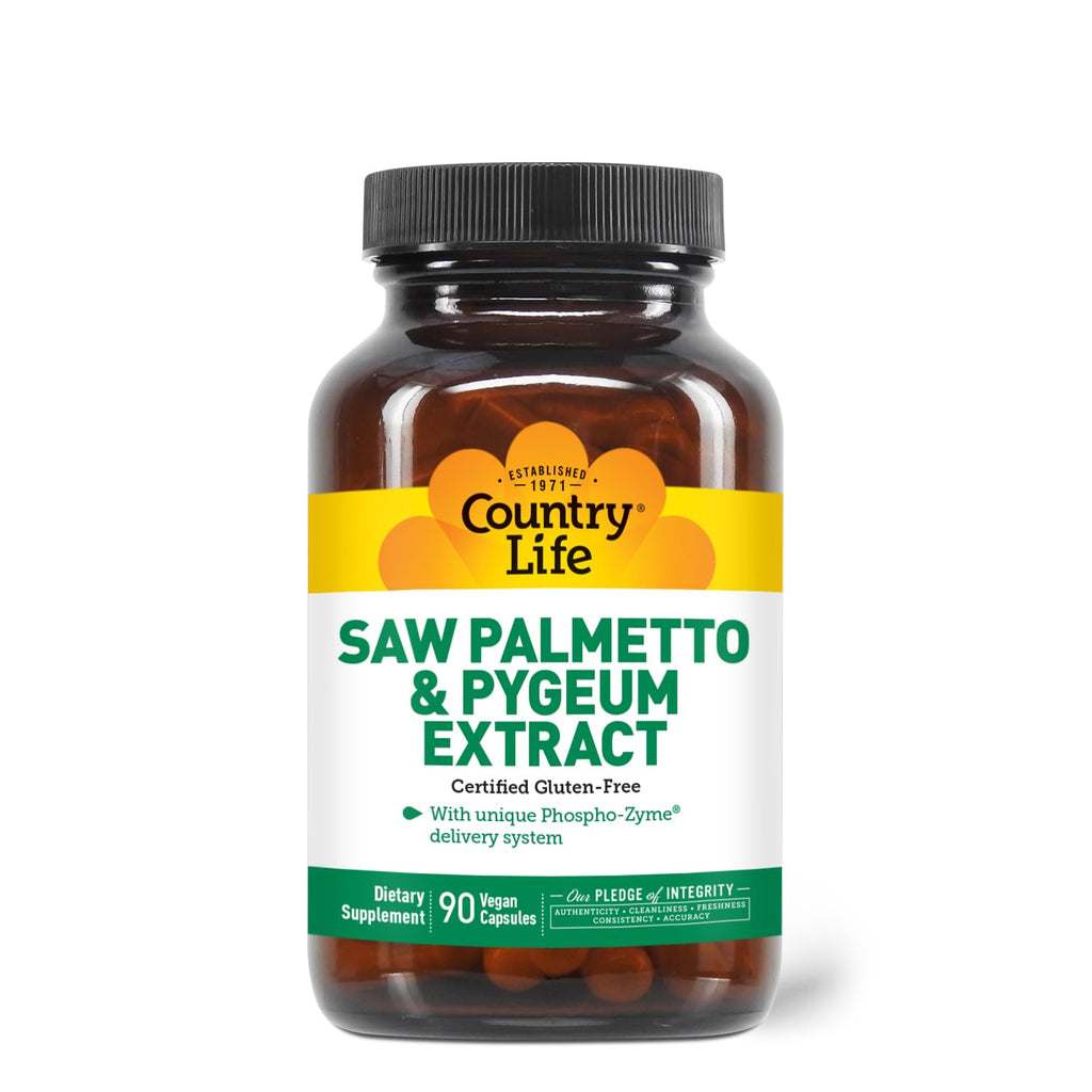 Country Life Saw Palmetto & Pygeum Extract - 90 Vegan Capsules - image 6