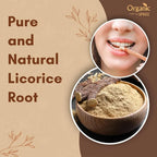 ORGANIC SPREE Licorice - Mulethi Sticks - Pure and Natural