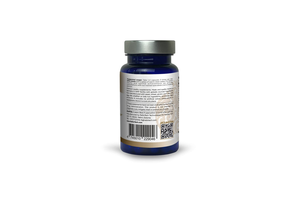 RaDoTech Hepa Gugull Liver Support Supplement - 60 Capsules - image 3