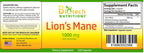 Biotech Nutritions Lion's Mane Mushroom 1000 mg - 120 Vegetarian Capsules - image 2