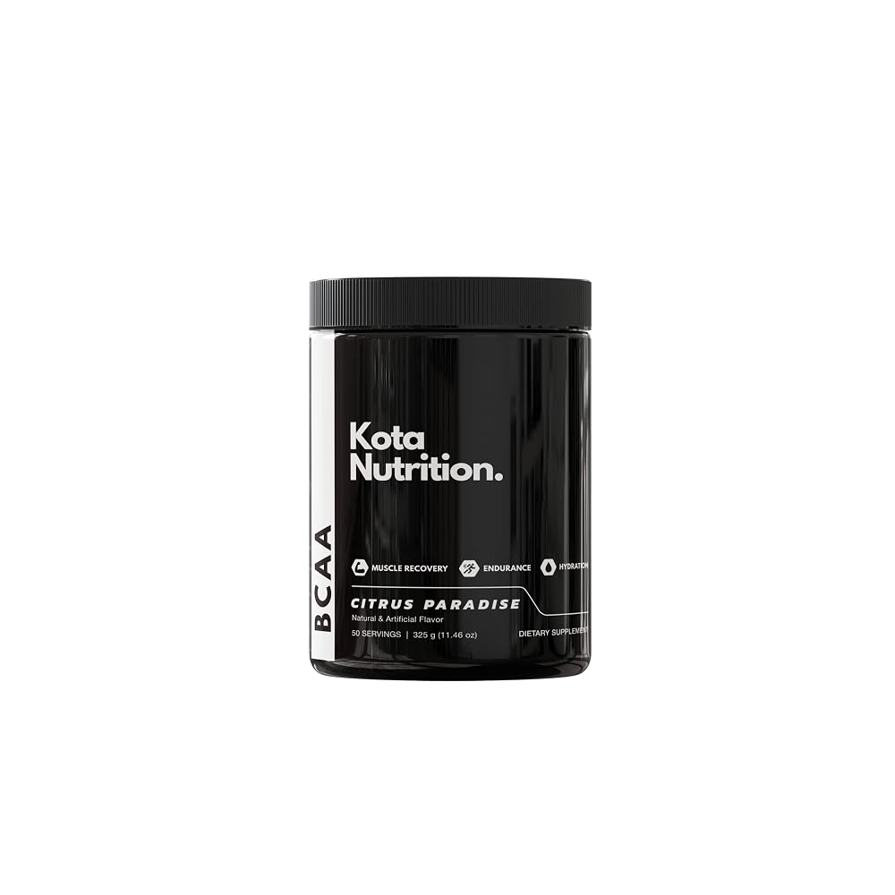 Kota Nutrition BCAA Recovery Powder Muscle Support - 50 Servings