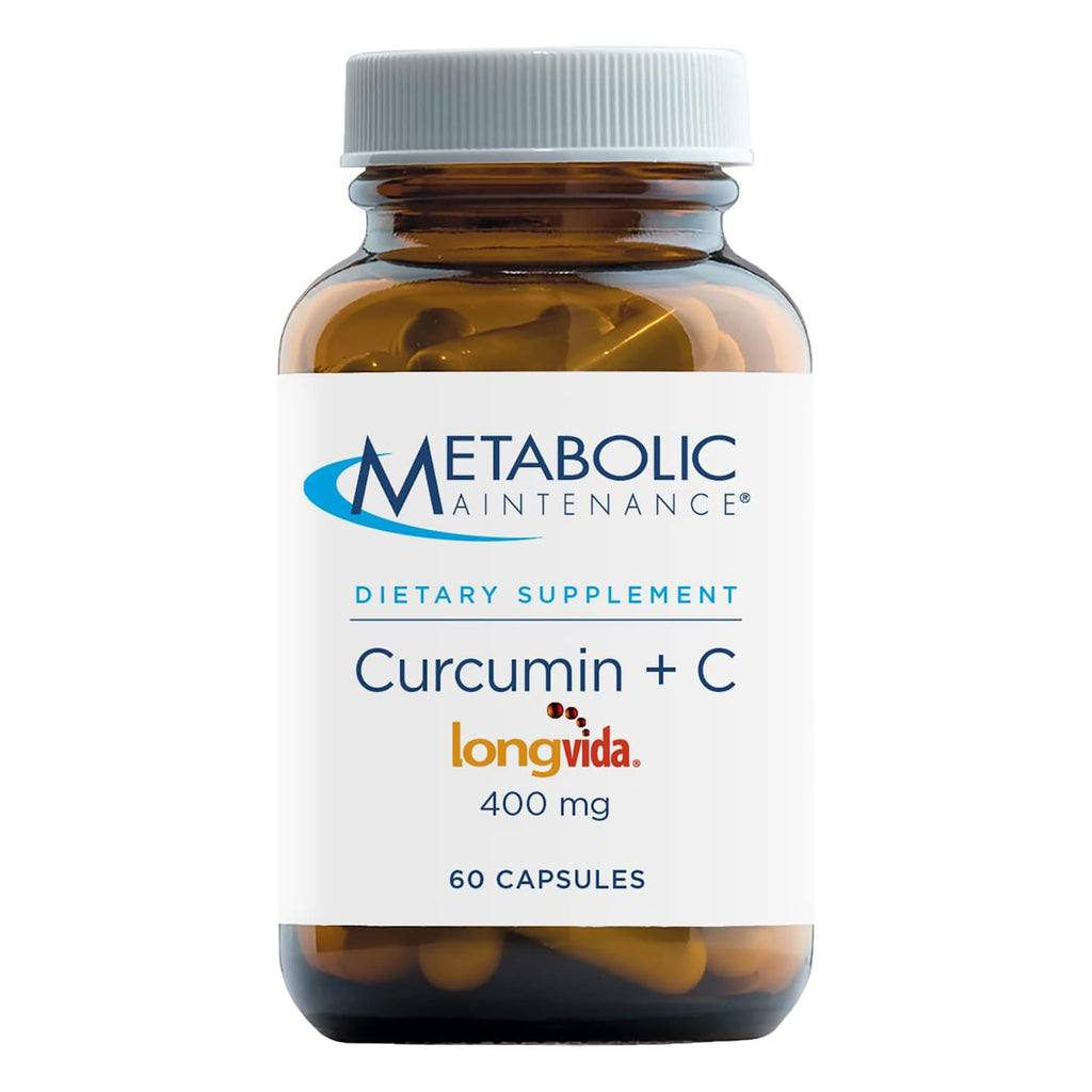 Metabolic Maintenance Curcumin + C Longvida 400 mg - 60 Capsules