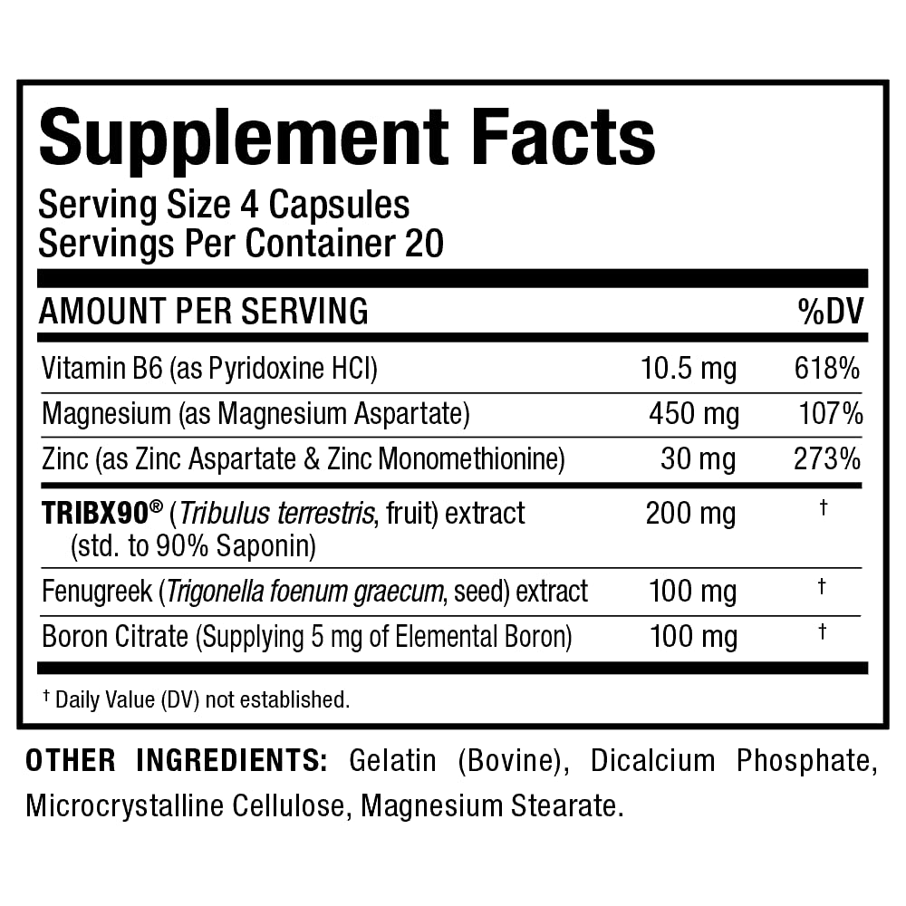 ALLMAX TESTOFX Sport Testosterone Support Capsules - 80 Count - image 4
