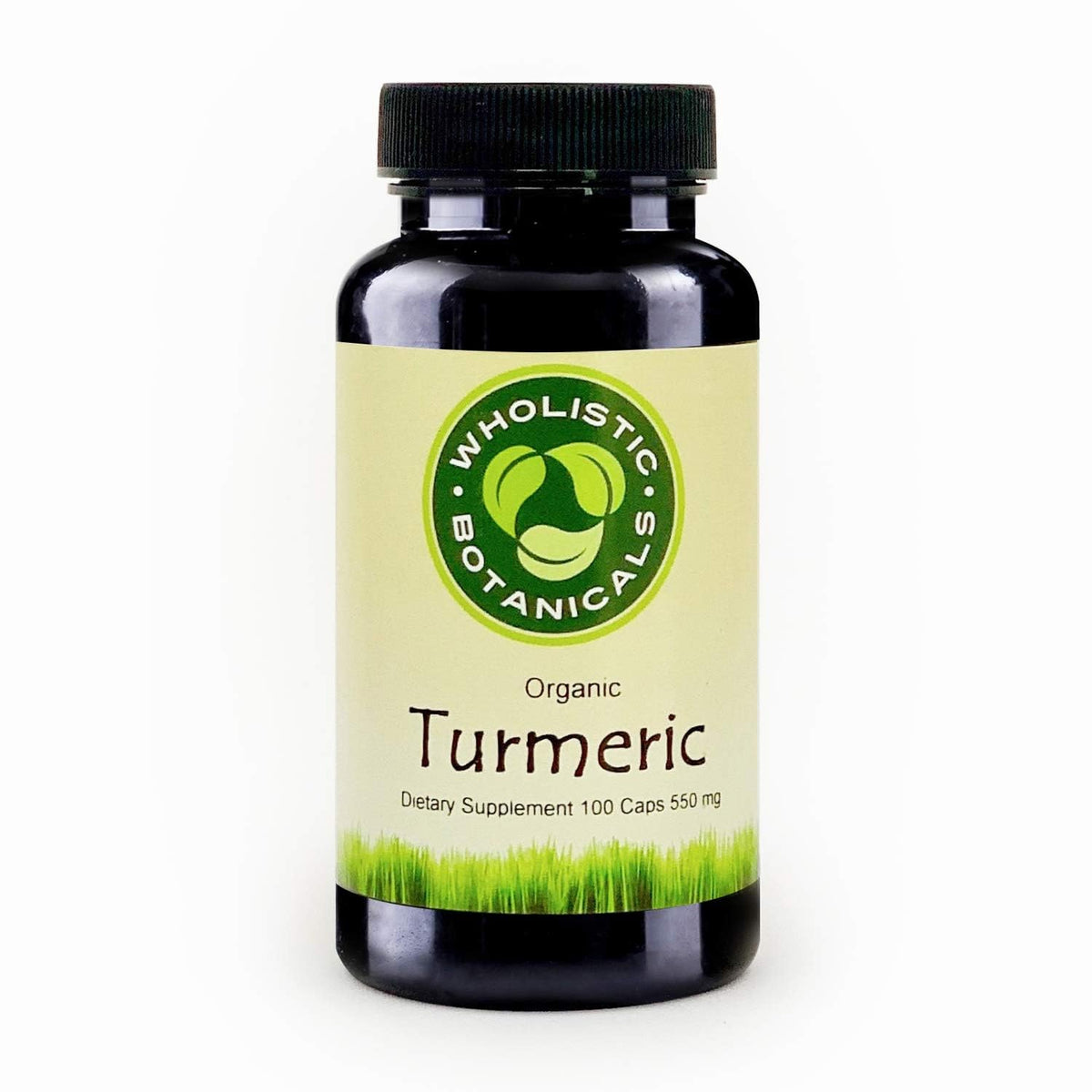 Wholistic Botanicals Turmeric Curcumin Capsules - 100 Capsules