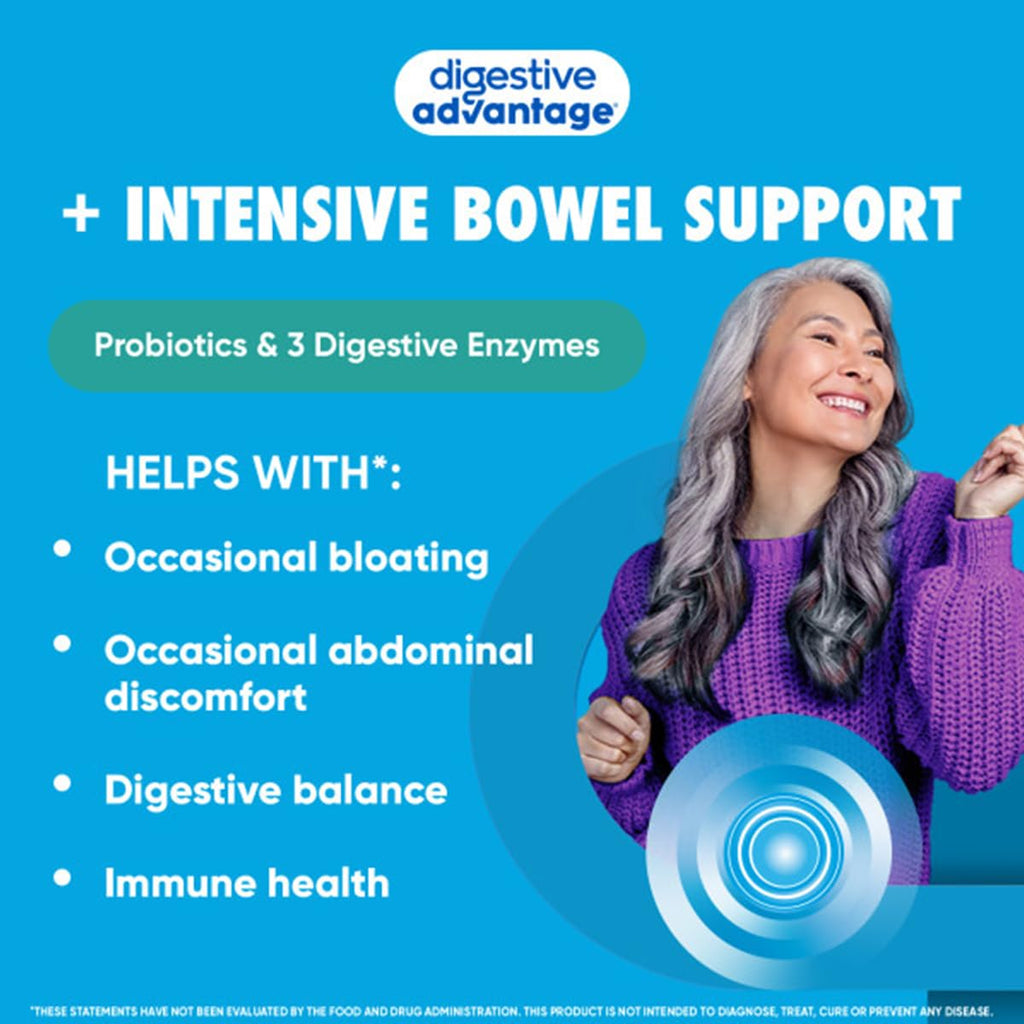 Schiff Digestive Advantage IBS Probiotics with Enzymes - 96 Capsules - image 6