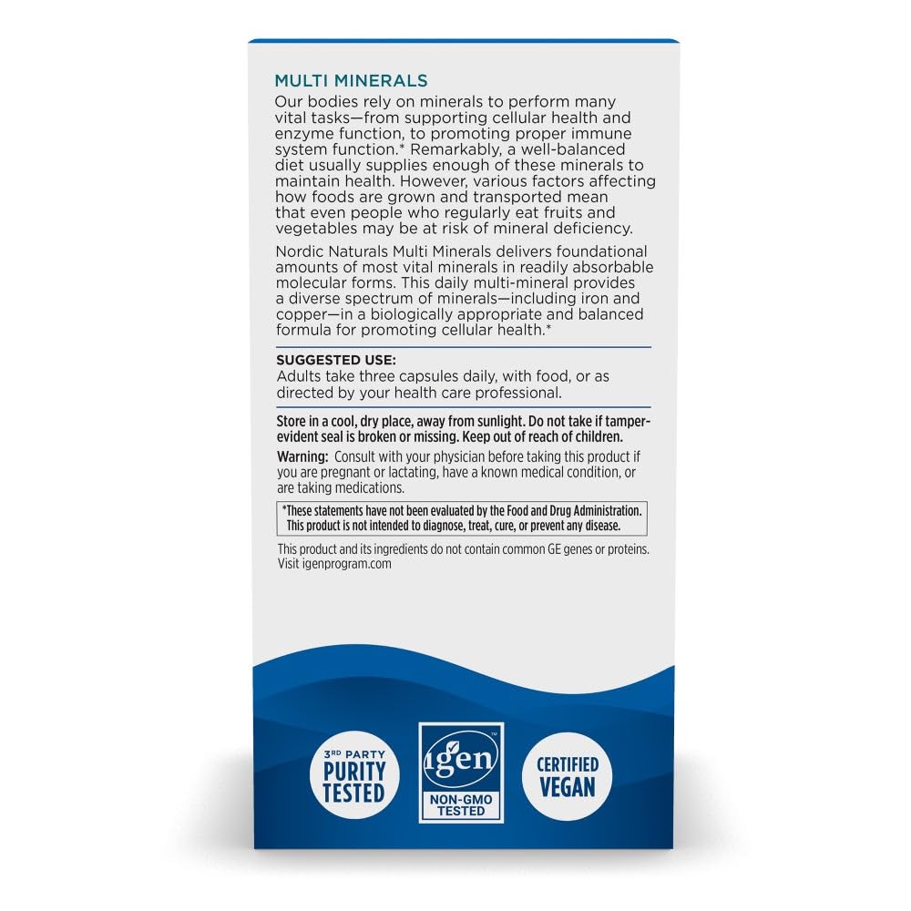 Nordic Naturals Multi Minerals - 90 Capsules - image 6