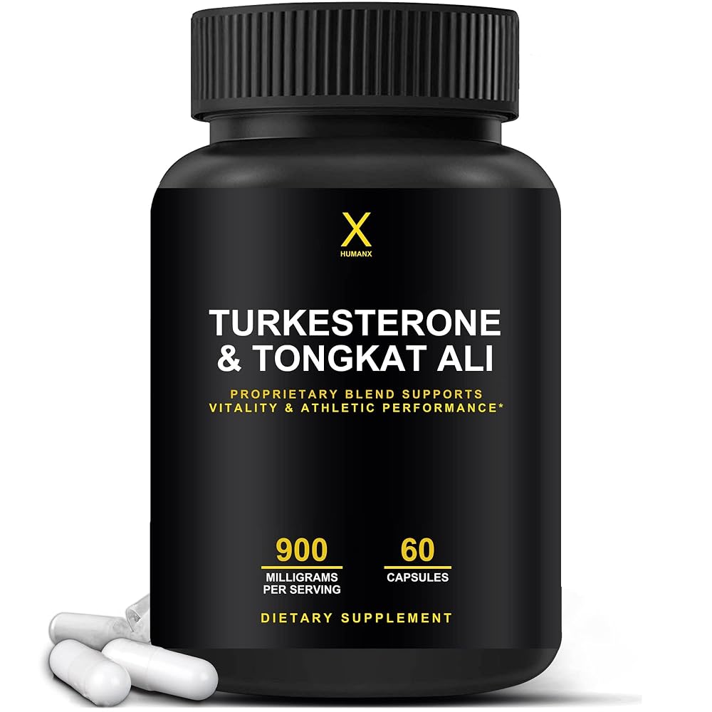 HUMANX Turkesterone & Tongkat Ali 900mg Capsules - 60 Count