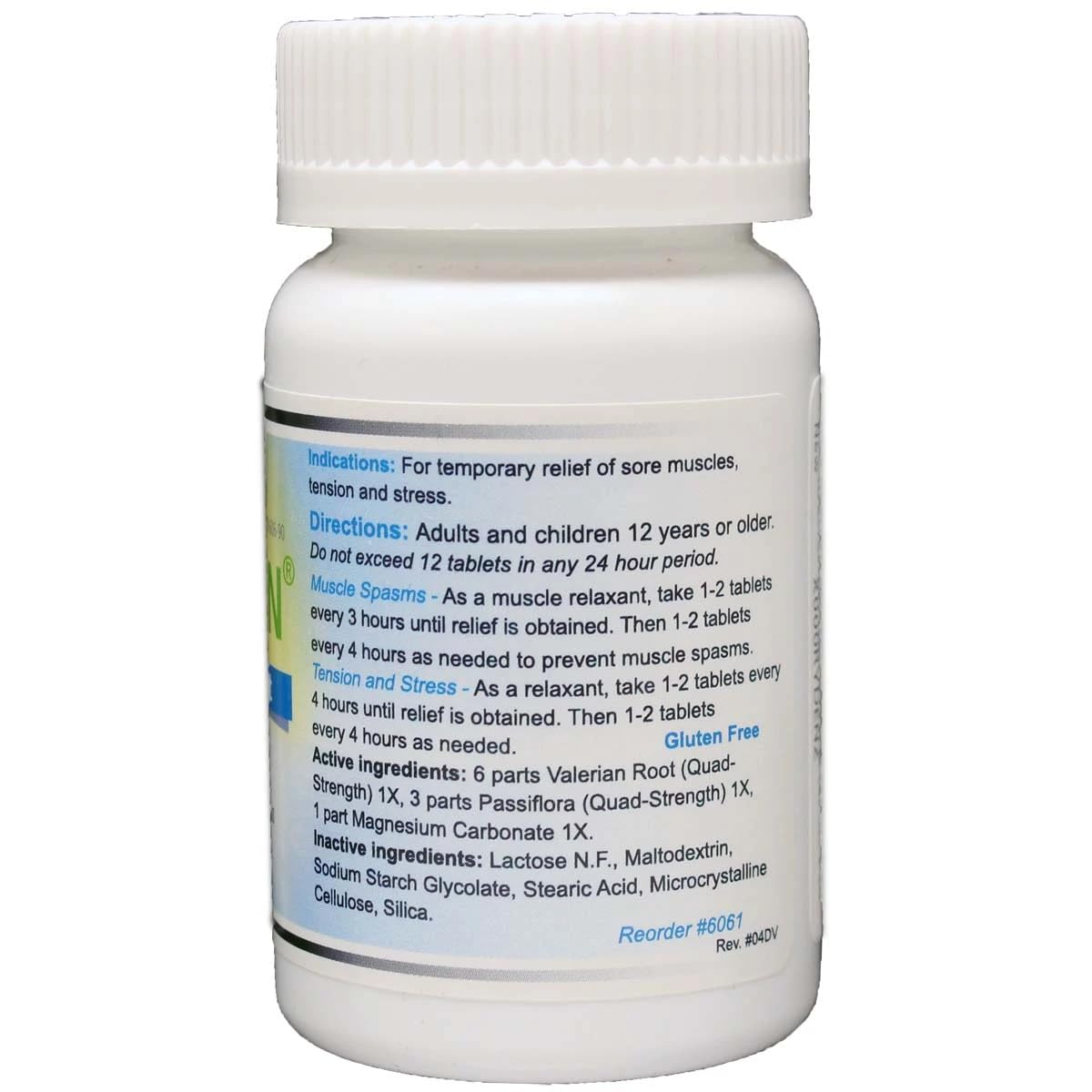 Wonder Laboratories Valerian Natural Relaxant Muscle Relaxant - 90 Tablets - image 3