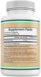 Double Wood Supplements Spermidine 10mg Extra Strength - 120 Capsules - image 4