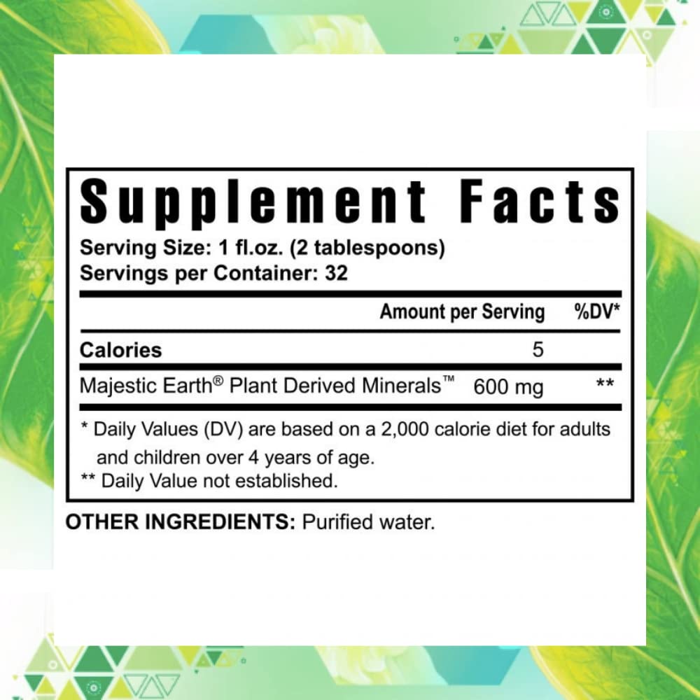 Youngevity Plant Derived Liquid Minerals 600 mg - 64 fl oz - image 2