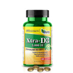 America Medic Extra Strength Vitamin D3 5000 IU (125 mcg) Softgels