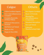 Calgee Organic Turmeric Curcumin Joint Support - 90 Capsules - image 8