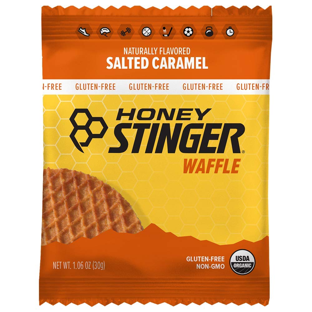 Honey Stinger Organic Gluten Free Waffle Salted Caramel - 16 Count