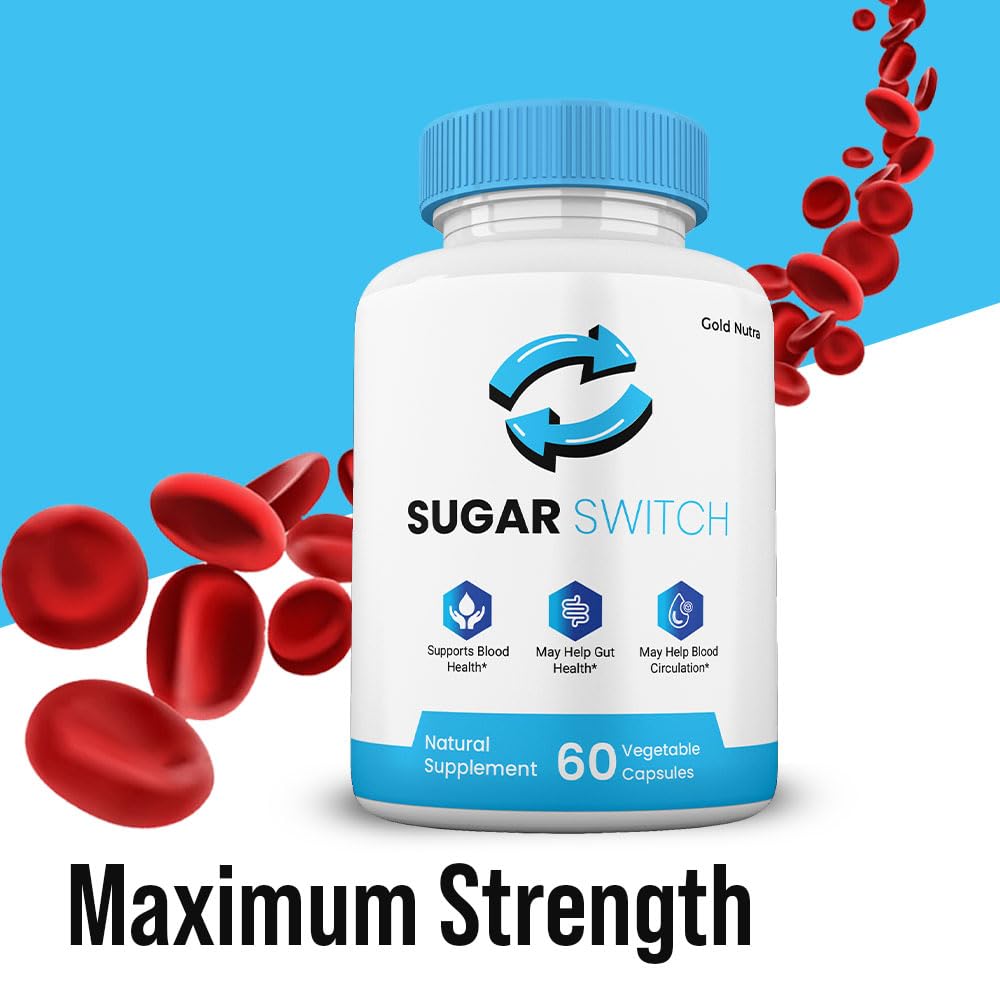Gold Nutra SugarSwitch Capsules Glycogen Support - 3 Pack - image 2