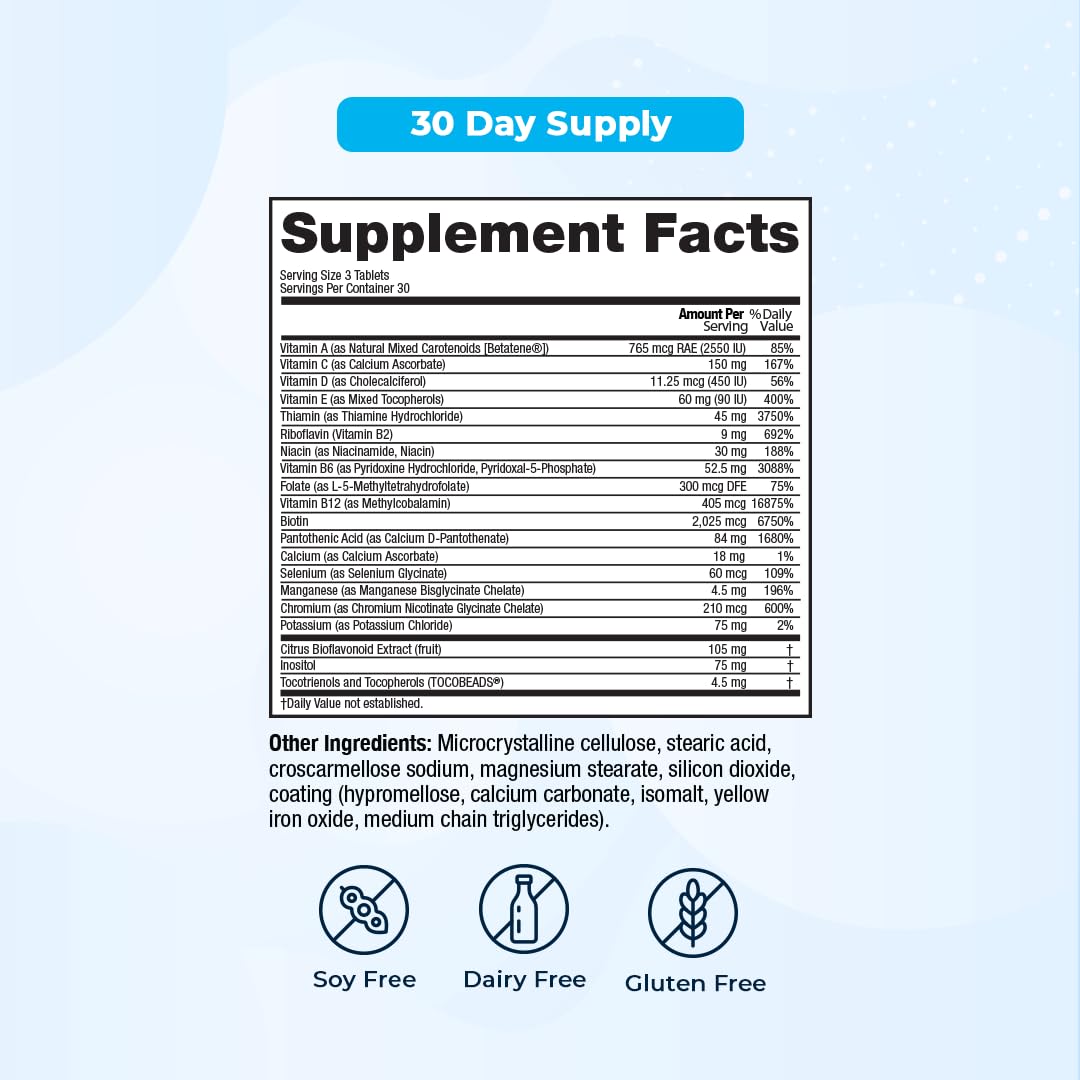 VitaMedica Energy Support Multivitamin B Complex - 90 Tablets - image 5