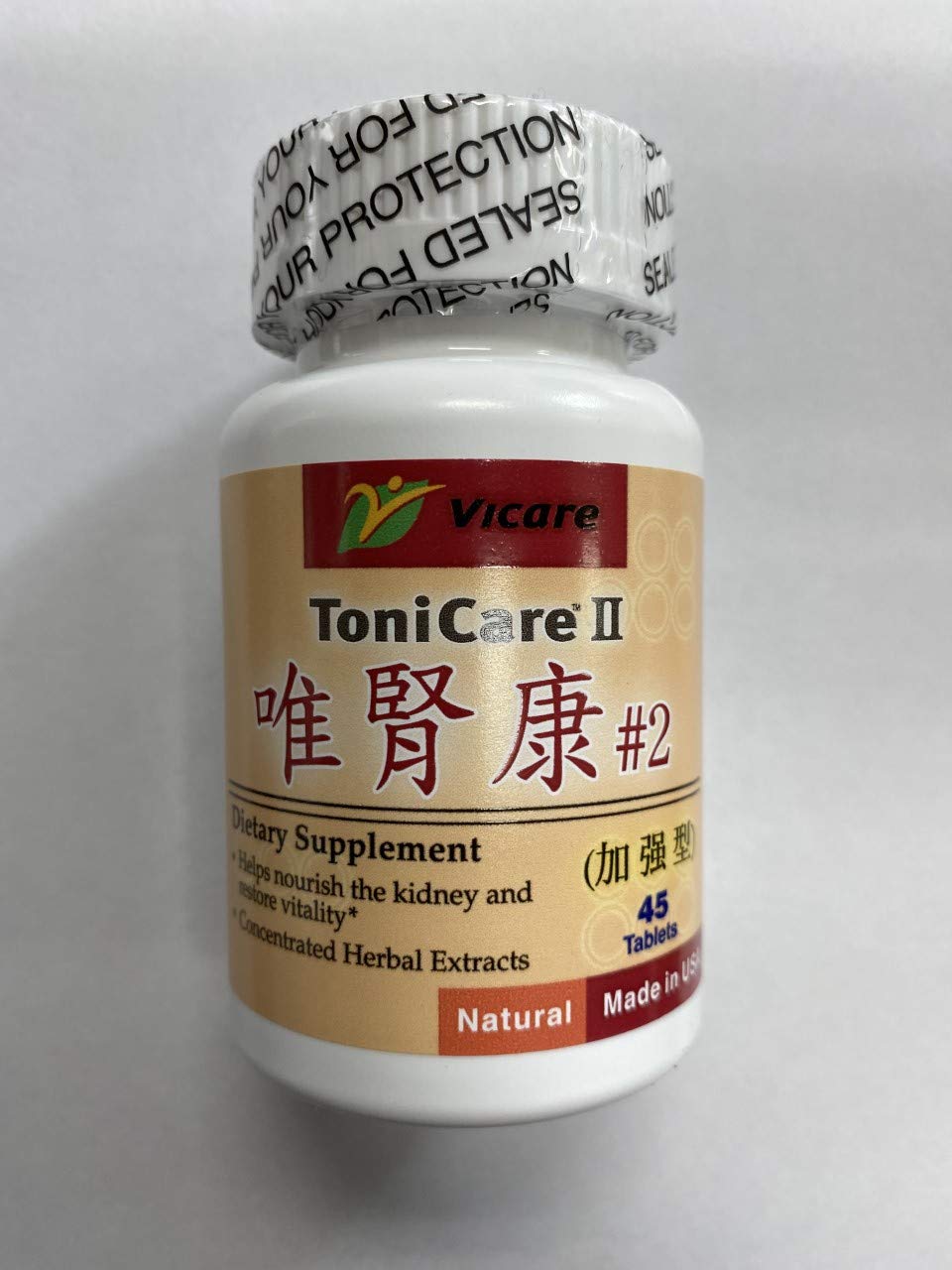 ViCare ToniCare II Dietary Supplement - 45 Tablets