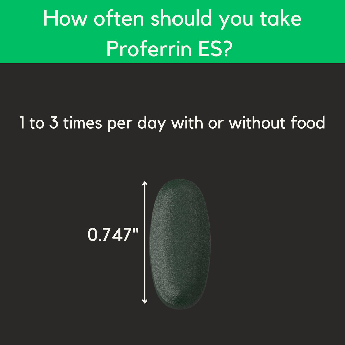 Proferrin ES Heme Iron Polypeptide - 30 Tablets - image 3