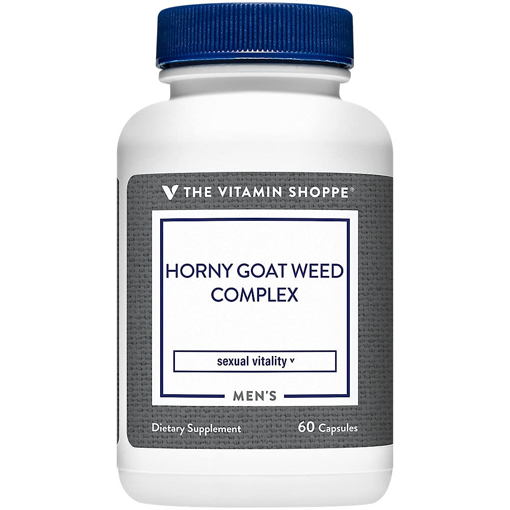 The Vitamin Shoppe Horny Goat Weed Complex for Men - 60 Capsules