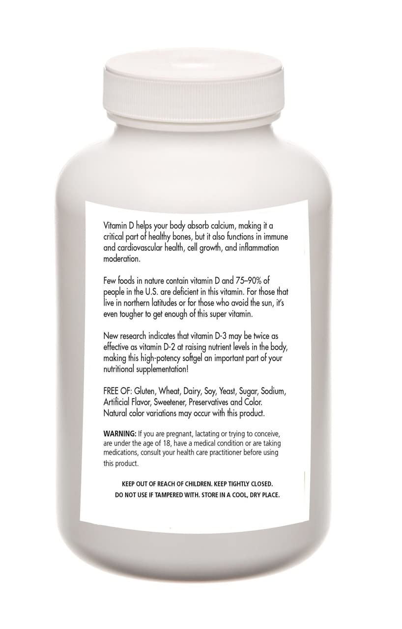 Biogenic Foods Vitamin E 400 IU Natural Softgels - 720 Count - image 3