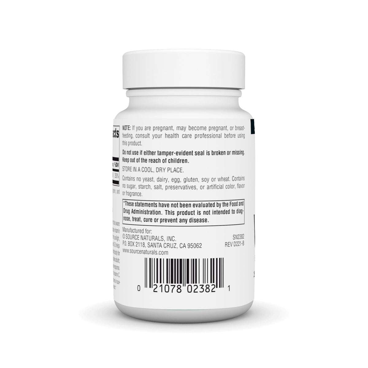 Source Naturals Vitamin D-3 1000 IU - 200 Softgels - image 3