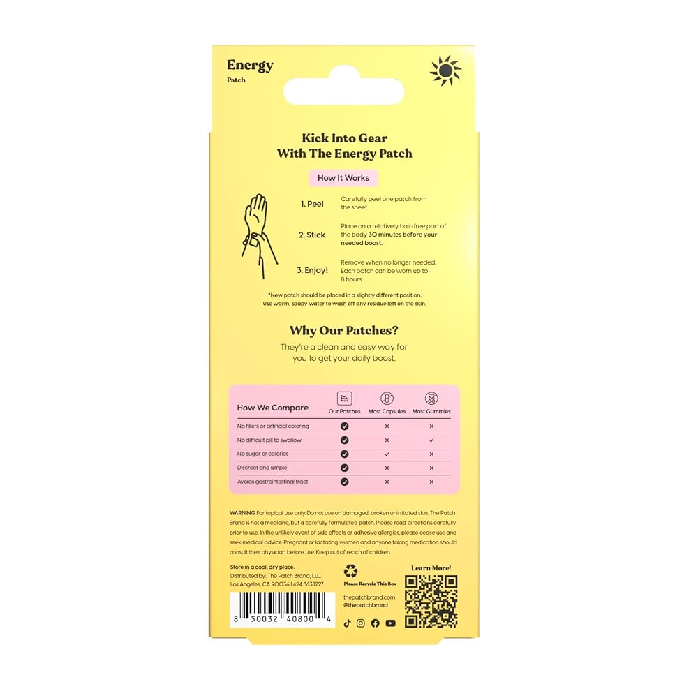 The Patch Brand Energy Patch - 1 Ounce - image 4