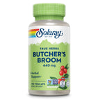 SOLARAY True Herbs Butcher's Broom 440mg - 100 Vegetarian Capsules