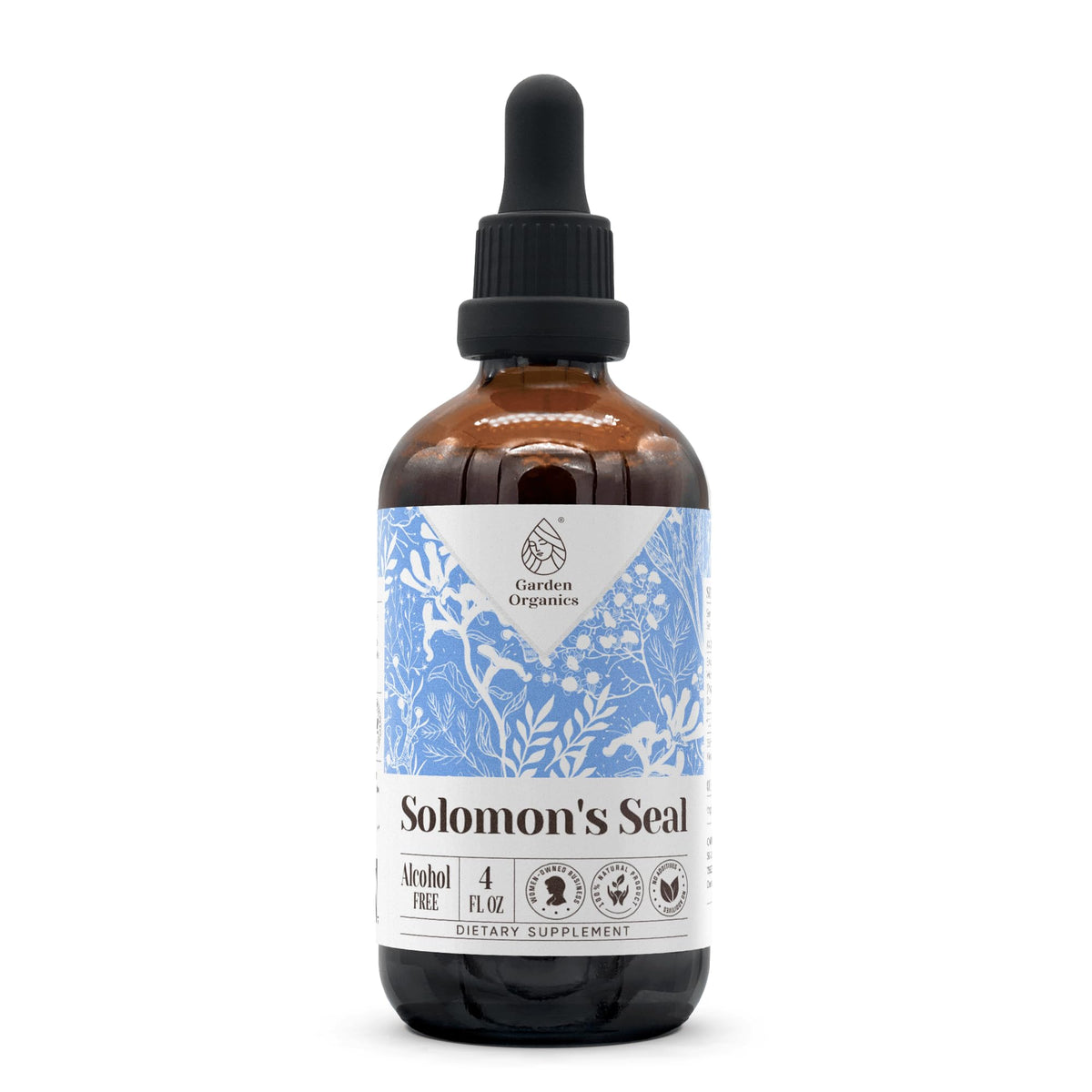 Garden Organics Solomon's Seal Alcohol-Free Natural Tincture Extract
