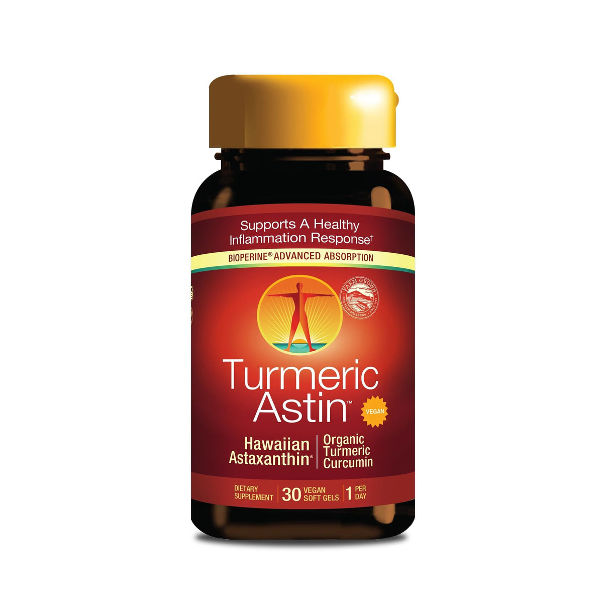 Nutrex Hawaii TurmericAstin Turmeric & Astaxanthin - 30 Softgels