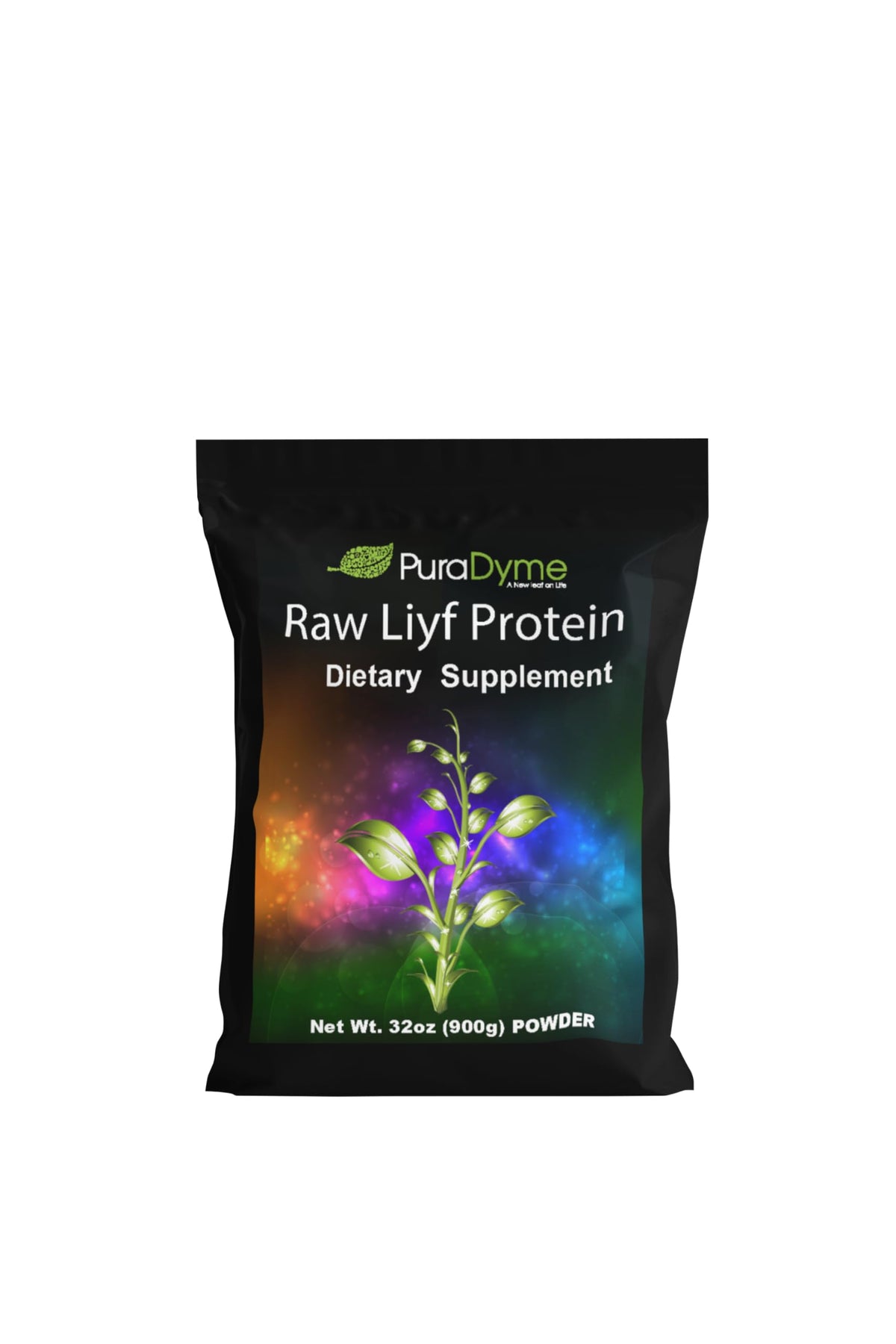 PuraDyme Raw Liyf Protein Natural Powder - 900g